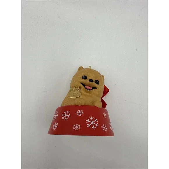Puppy Love Hallmark Keepsake Ornament #26th in the Puppy Love Pomeranian 2016 - Picture 2 of 6